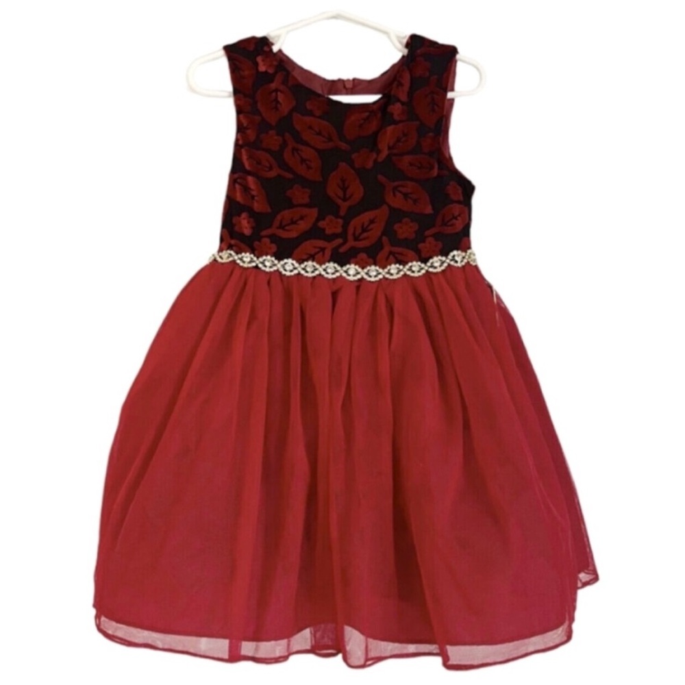 NEW! Purple Rose special occasions dress 5 years Holiday Party Photos